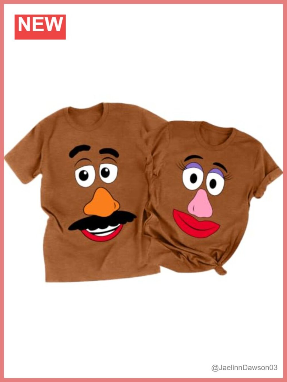 Sweet Potato Couple Shirt Matching Halloween Husband Wife Tee